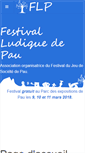 Mobile Screenshot of festivaljeupau.fr